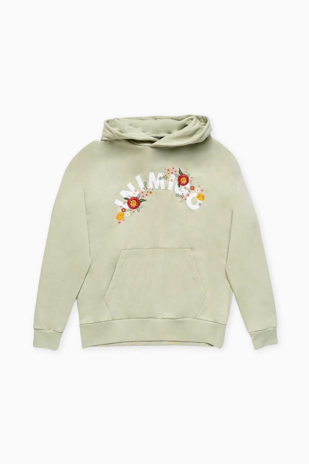 INIMIGO INIMIGO LOGO FLOWERS OVERSIZED HOODIE FLAT