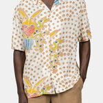 INIMIGO HEART BIRDS ALL OVER BUTTON SHIRT FRONT