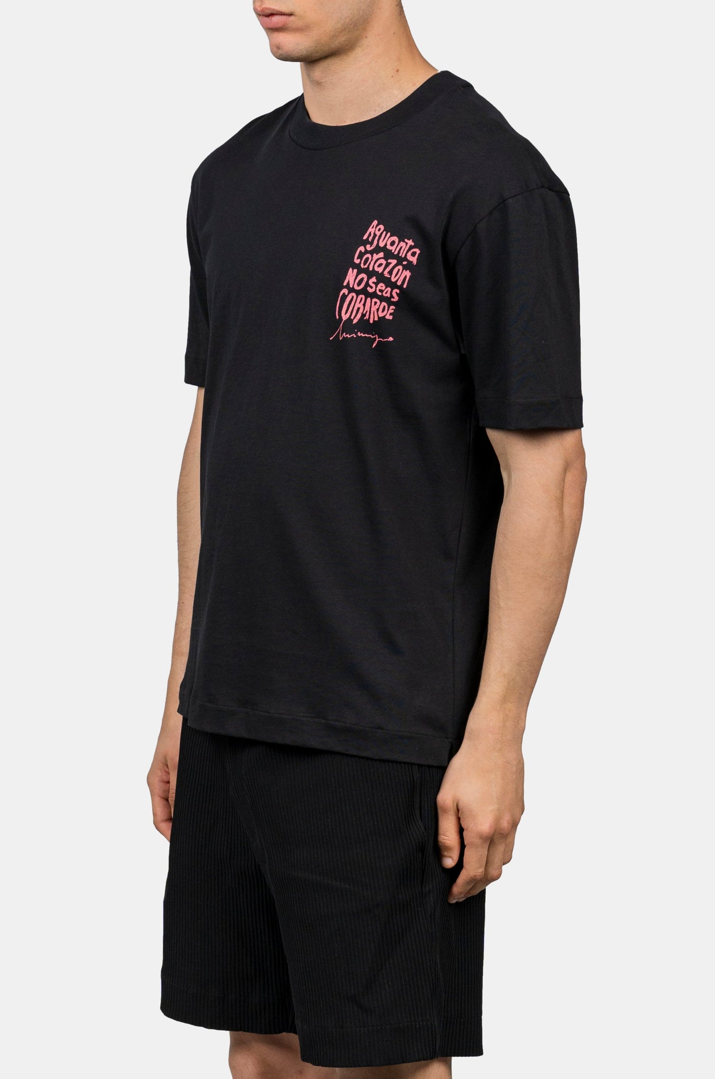 INIMIGO NO SEAS COMBARDE COMFORT BLACK T-SHIRT SIDE