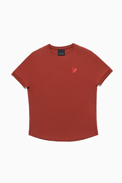 INIMIGO Classic Heart Red Regular Fit T-Shirt Menswear