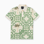 inimigo PALM ALL OVER POLO GREEN flat