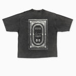 INIMIGO LUCHADOR OVERSIZED GRAY BLACK T-SHIRT