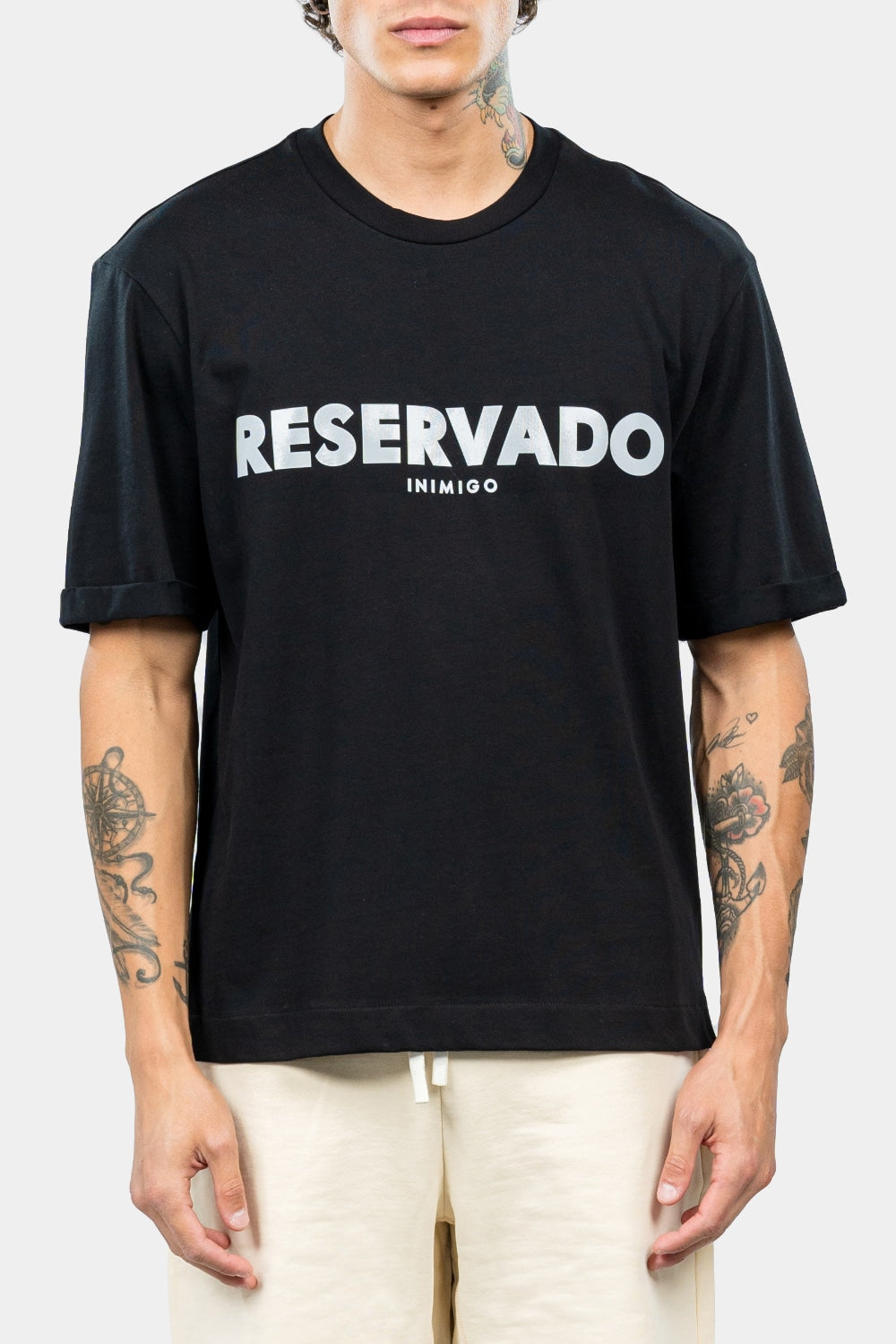 T-shirt oversize réservé