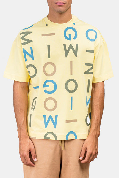 T-shirt oversize à lettres