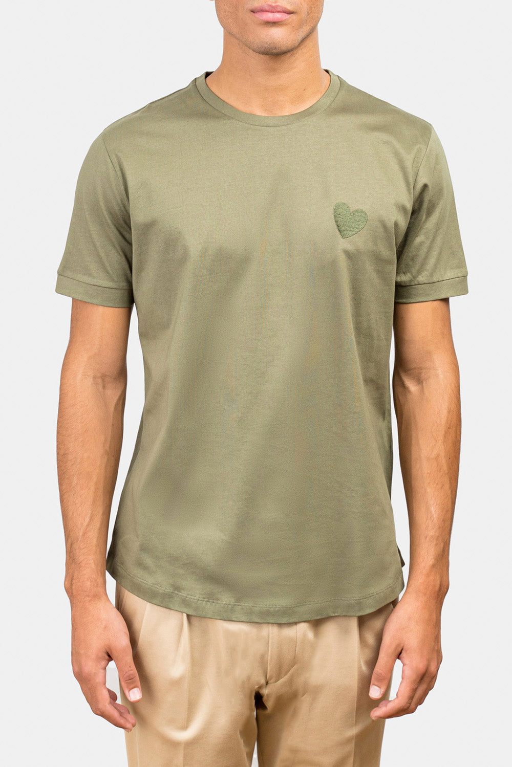Inimigo Pocket Flower Monogram Comfort Green T-Shirt