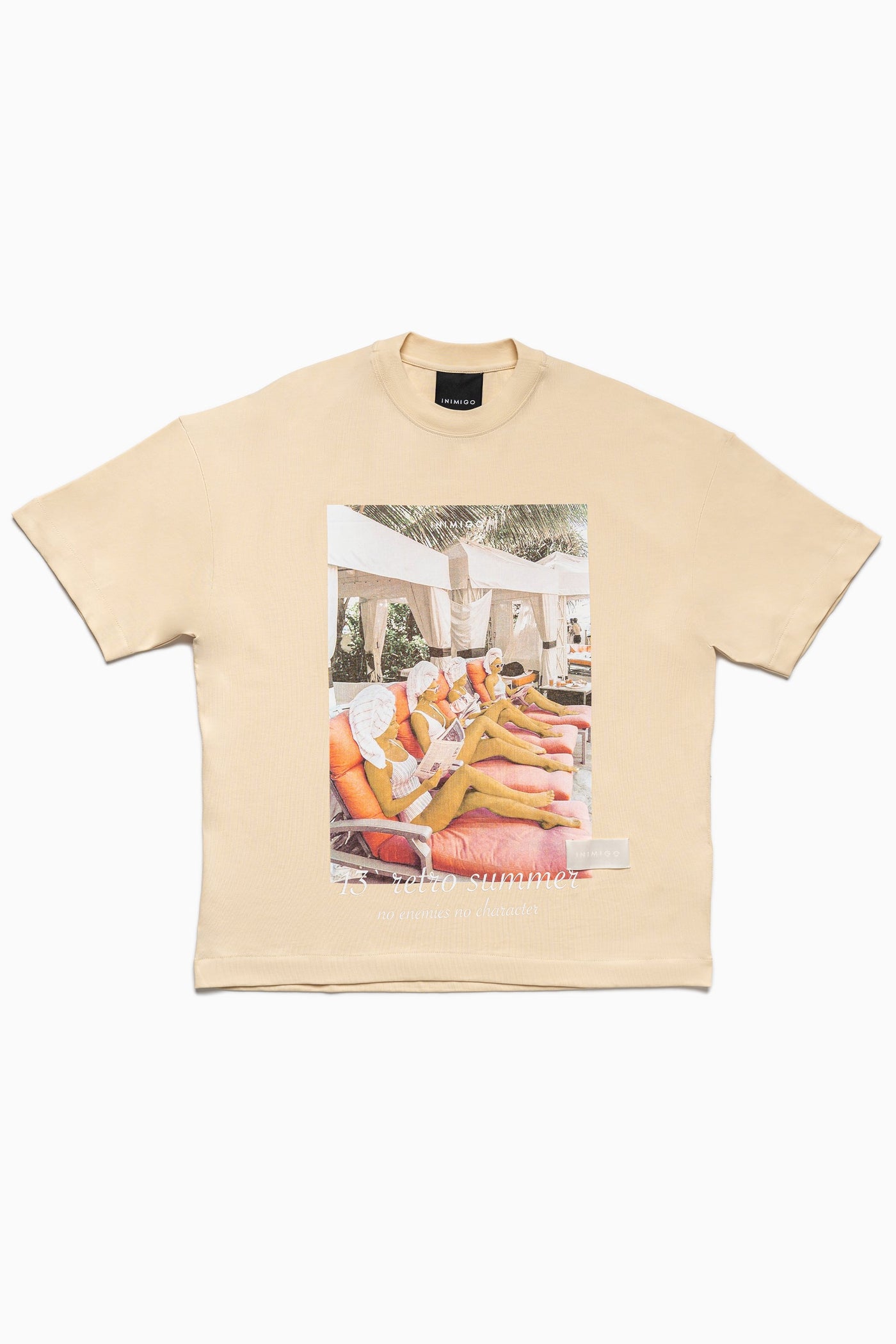T-shirt oversize chaise longue des années 80