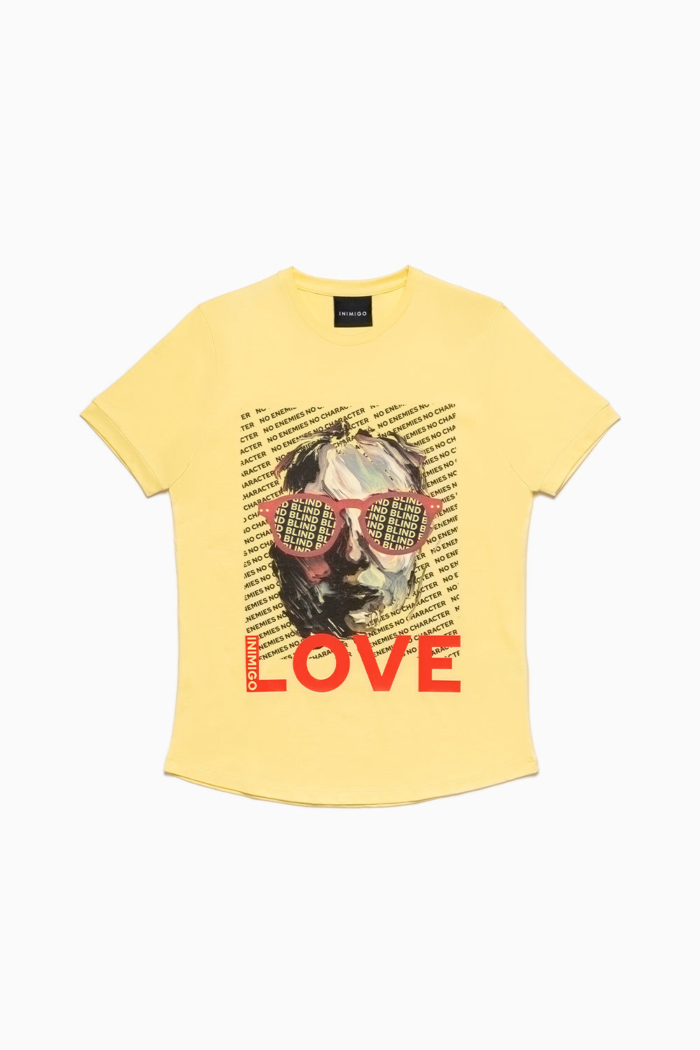 T-shirt imprimé d'amour surréaliste