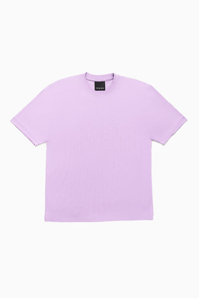 T-shirt Heart Patch Comfort Purple Rose